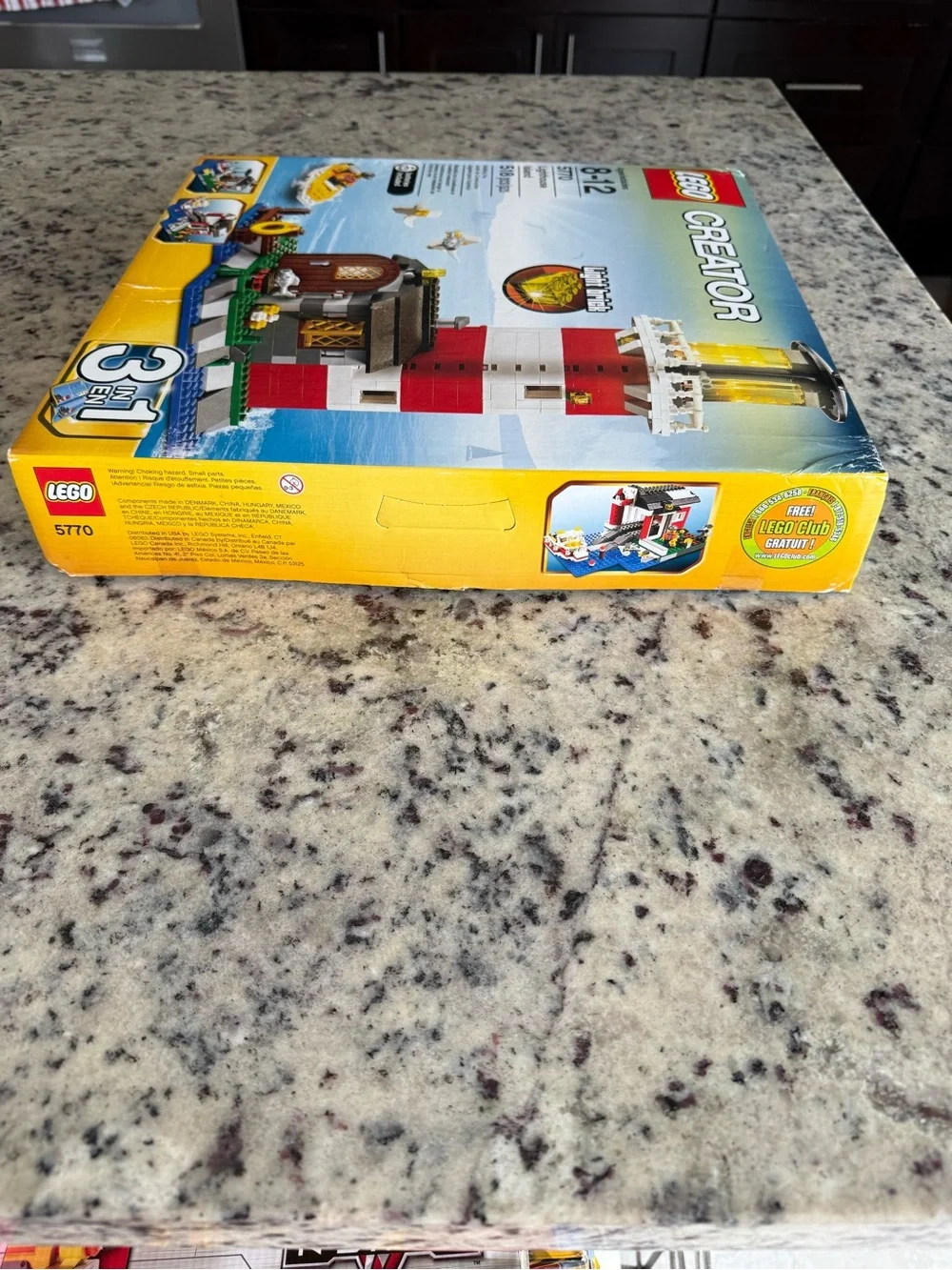 LEGO Creator: Lighthouse Island (5770) - 3-in-1 Set - NISB Flawed Box-See Pics